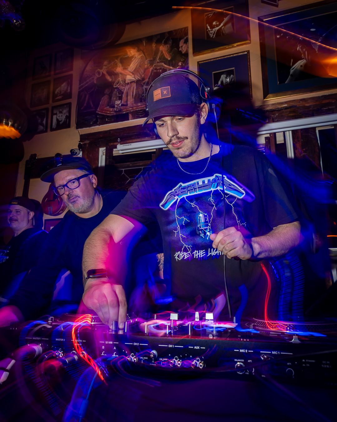 DJ Rich at an event