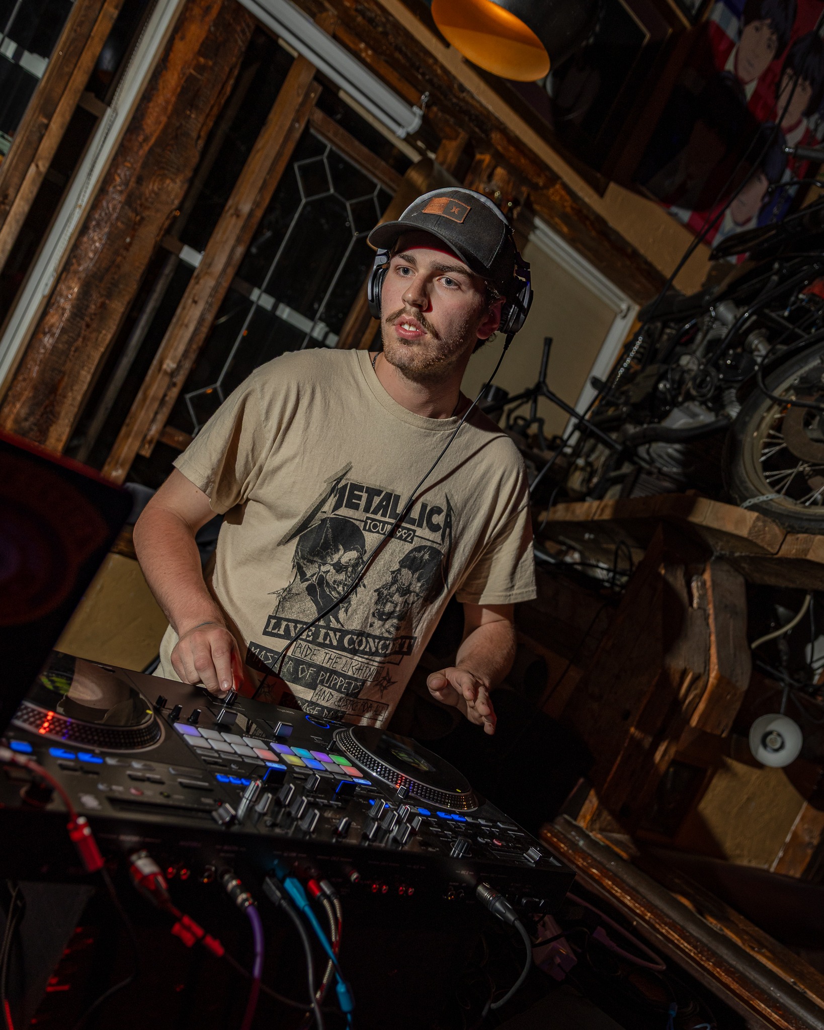 DJ Rich performance photo